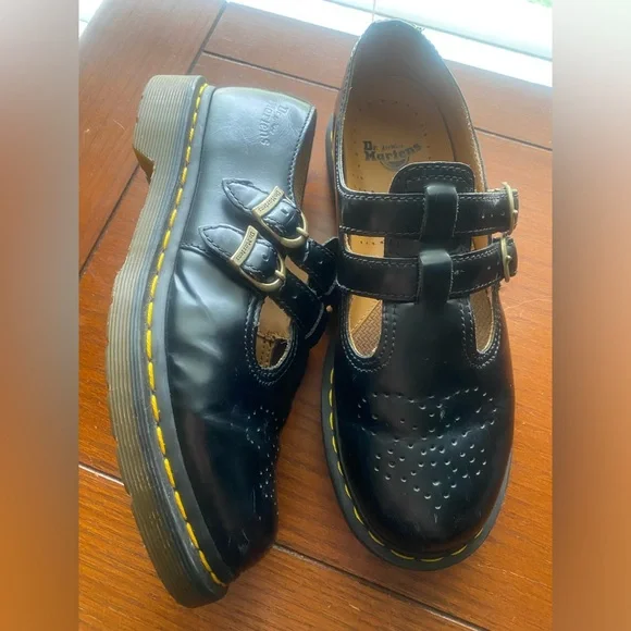 Dr. Martens | Shoes | Dr Martens 2916 Black Leather Mary